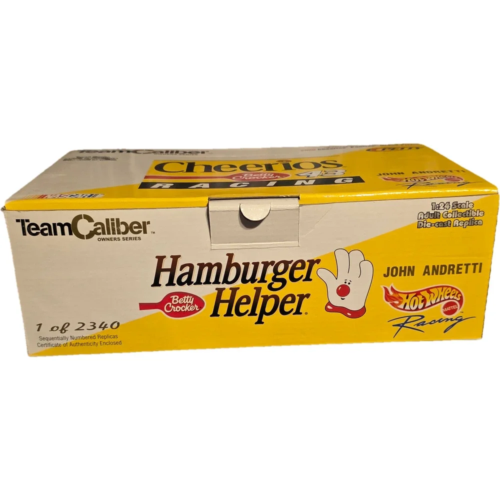John Andretti 43 Cheerios Betty Crocker 2000 Pontiac Grand Prix Team Caliber